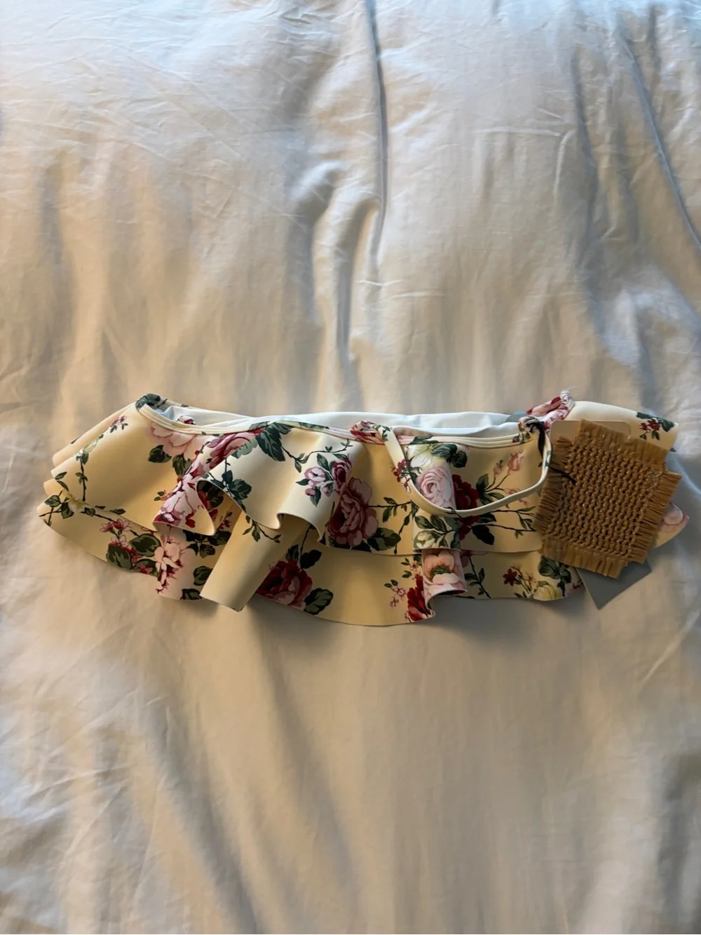 NWT Antonio Melani x The Style Bungalow Miraflores Floral Swim Top